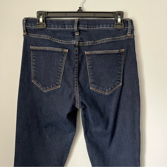 GAP 1969 Authentic True Skinny Ankle Dark Rinse Denim Jeans Size 28R - Picture 12 of 15